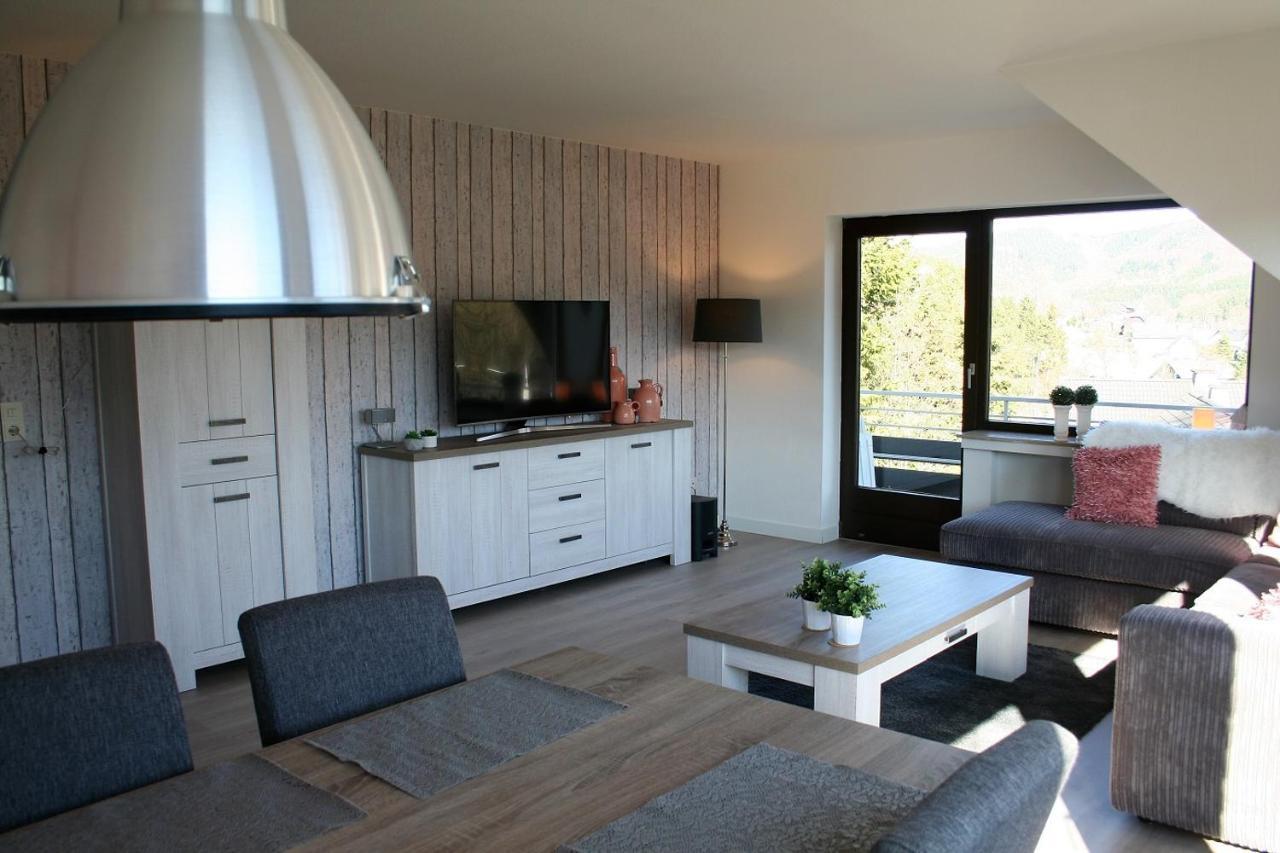 Ferienwohnung Auf der Platte 2 Winterberg Exterior foto